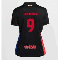 Dres Barcelona Robert Lewandowski #9 Preč pre Ženy 2024-25 Krátky Rukáv